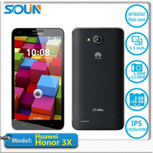 Original Huawei Honor 3X Pro Mobile 2GB RAM 8GB ROM 5.5” IPS 1920x1080px MTK6592 Octa Core 5MP + 13.0MP Android