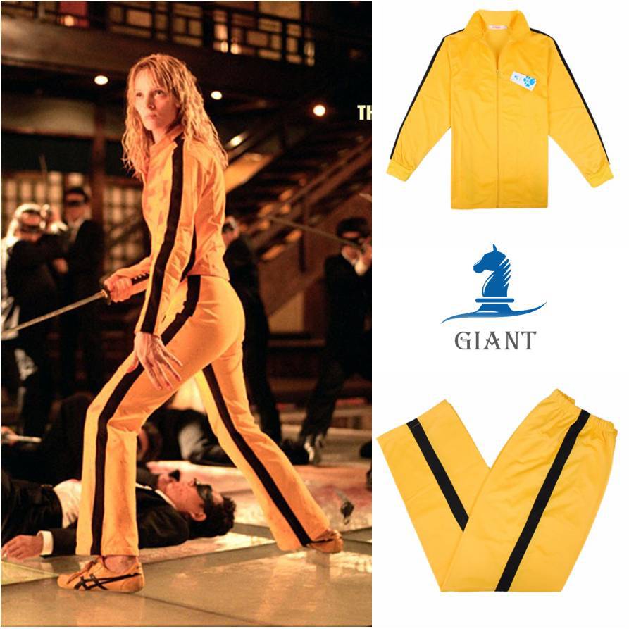 Bruce lee yellow jumpsuit shirt dress Bruce lee yellow jumpsuit shirt dress