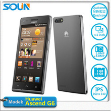 Original Huawei Ascend G6 4GB 4 5 inch Qualcomm Snapdragon MSM8612 1 2GHz Quad Core 1GB