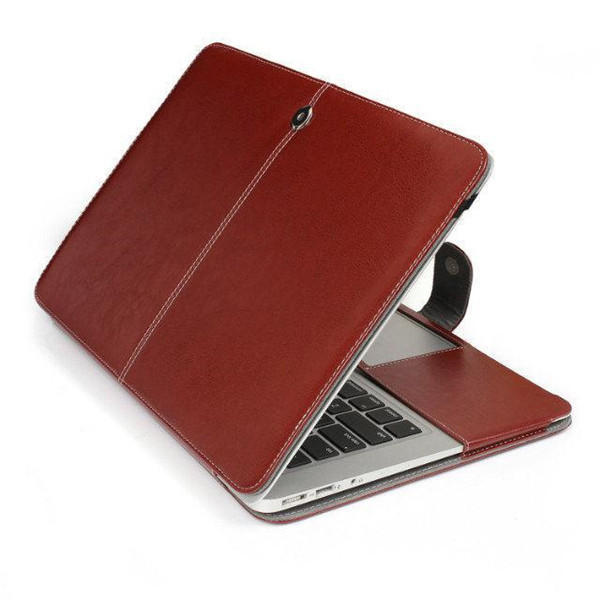 Fashion Notebook Bags For Apple Macbook air11 6inch 13 3 inch good quality PU Leather For