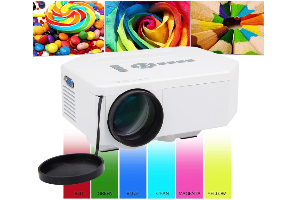 Купить uc30 портативный Пико светодиодный проектор видео игры мини-hdmi ...