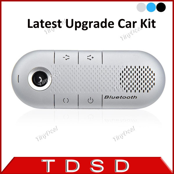 BT188 Dual Phones Car Wireless Bluetooth SpeakerPhone Sunvisor Hands Free Bluetooth Car Kit V3 0 f