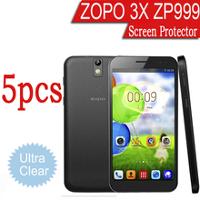 New Arrival! Ultra-Clear HD Screen Protector Film ZOPO 3X ZOPO ZP999 ZOPO 999 MTK6595 Octa Core 5.5″ FHD IPS 5PCS/Wholesales