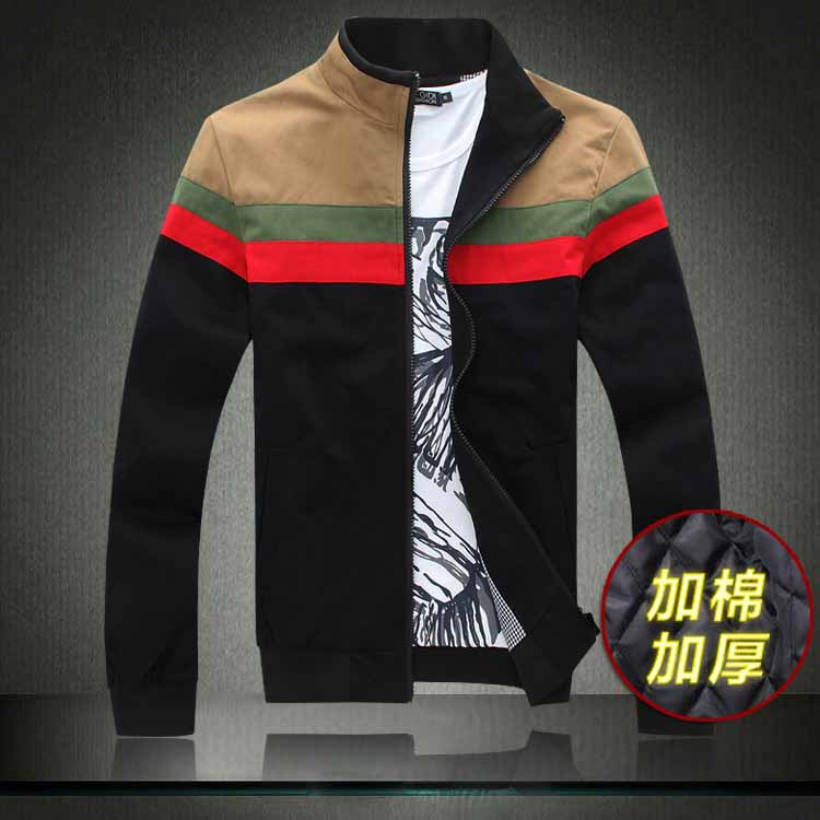 Free shipping famous brand plus size XXL 4xl 5xl 6xl Winter thicken cotton stand collar men