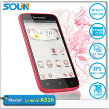 Smartphone Cell Phones Original A516 Android Dual Core Phone Mtk6572 1 3ghz 4 5 Ips 854x480px