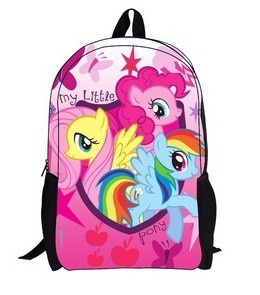 New arrival 2014 My Little Pony bag for kids cartoon backpack Little Pony kids backpack