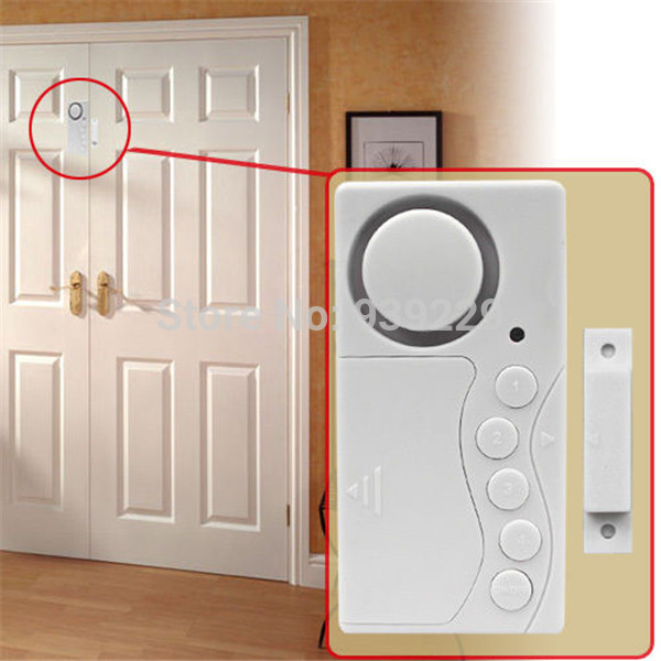New Wireless Door Window Motion Burglar Entry Security Alarm System Home Guarding Magnetic Sensor Free Shipping