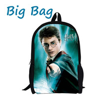 2014 Hot Movie Harry Potter charactor design solid genuine leather backpack for students school bag or