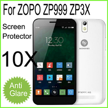 5.5″ Anti Glare Matte Clear Screen Protector For ZOPO ZP999 ZP 3X MTK6595 Octa core zopo 999 zp 999 ZP3X 10PCS/ LOT High Quality