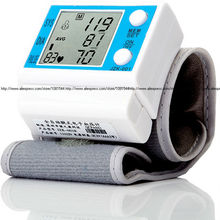 Home Portable Household Digital Wrist Arm Blood Pressure Watch Meter Monitor Health Monitors