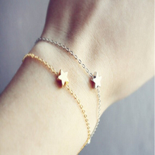 TS1218 Fashion simple chain star bracelet jewelry