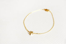 TS1218 Fashion simple chain star bracelet jewelry
