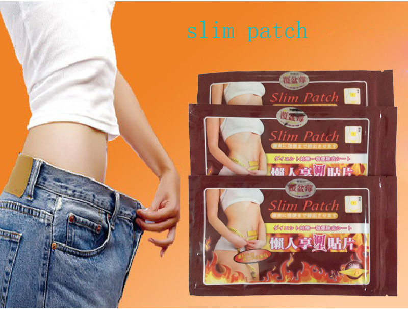 50pcs health care slimming patches weight loss products Slimming Navel Stick Slim Patch Weight Loss Burning