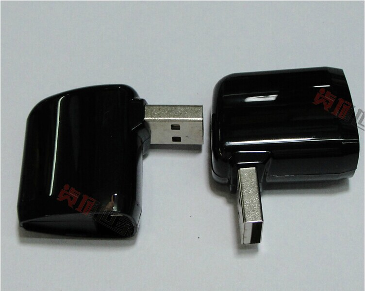Wholesale 10pcs LOT Wireless Modem Accessories USB elbow USB male to female receiver 3G wireless network