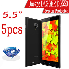 5x In Stock Mobile Phone Diamond Screen Protector For Doogee DAGGER DG550 5.5″inch Octa Core protective Film-Wholesales