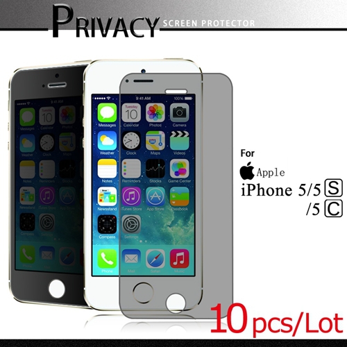 For iPhone 5 5S 5G Screen Protector Privacy Anti spy Screen Protective Phone Film For 5G