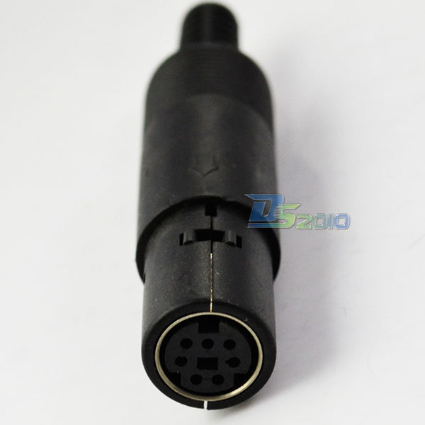 Купить высокая qualitynew женщина 7 pin mini din адаптер разъем мини ...