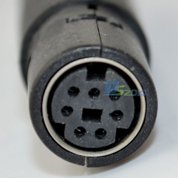 Купить высокая qualitynew женщина 7 pin mini din адаптер разъем мини ...