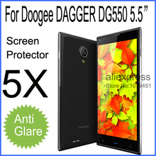 5x Original Doogee DG550 Premium Matte Anti-glare Screen Protector for Doogee DAGGER DG550 protective film with Cleaning Cloth
