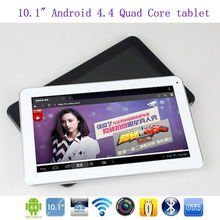 Free Shipping NEW 10 1 Android 4 4 Quad Core tablet pcs Allwinner A31s QuadCore tablet