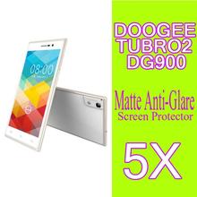 5x MATTE Anti Glare Anti-scratch LCD Guard Cover Film Shield for DOOGEE Turbo2 DG900 mobile phones Screen Protector Octa Core