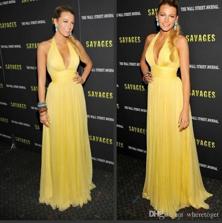 ... Dresses-Sleeveless-Floor-length-Backless-Celebrity-Gowns-Custom-Made