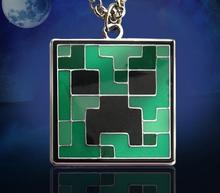 Fashion New 2014 Nov.11 MineCraft Sign Pendant Boy Man Girl  Necklace Jewelry
