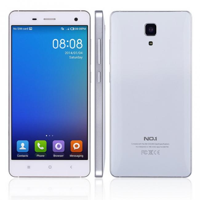 Original NO 1 Mi4 MTK6582 Quad Core Cell Phones Android Smartphone 5 1280 720 1GB RAM