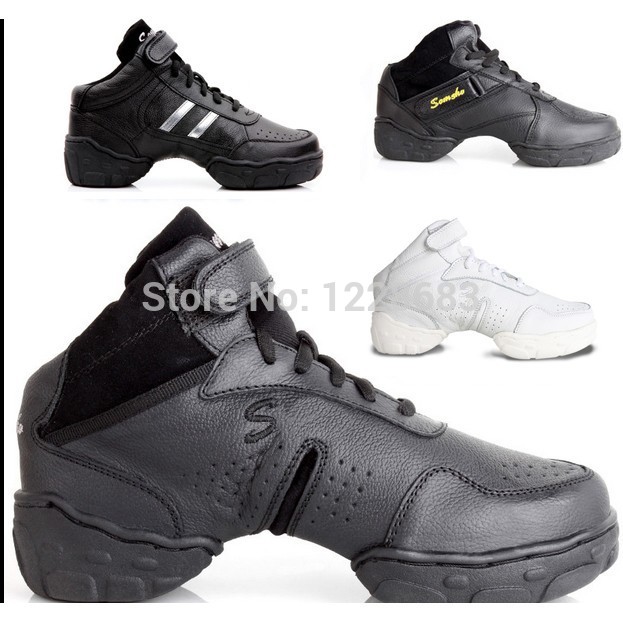 Similar As Sansha Leather High Fashion Womens Leather With Net Upper Dance Sneakers Similar As Sansha Leather High