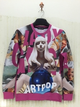 Women-s-casual-T-shirt-Lady-gaga-sweatsh