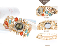 2015 New ladies bangles bracelet classic jewelry for women ladies watches bracelet dress watch fashion 
