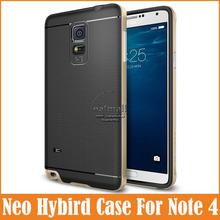 2014 New premium durable slim armor for samsung galaxy note 4 case Neo Hybrid note4 covers phone bags accessories protector
