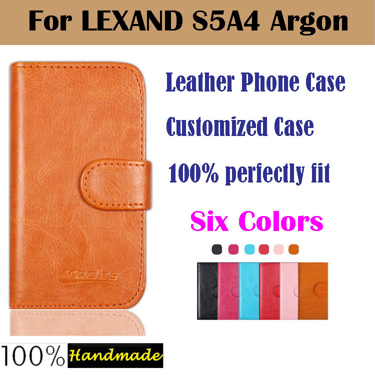 LEXAND S5A4 Argon Case Dedicated Luxury Flip Leather Card Holder Case Cover For LEXAND S5A4 Argon
