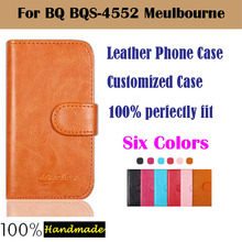 BQ BQS-4552 Meulbourne Dedicated Luxury Flip Leather Card Holder Case Cover For BQ BQS-4552 Meulbourne Smartphone Six Colors.
