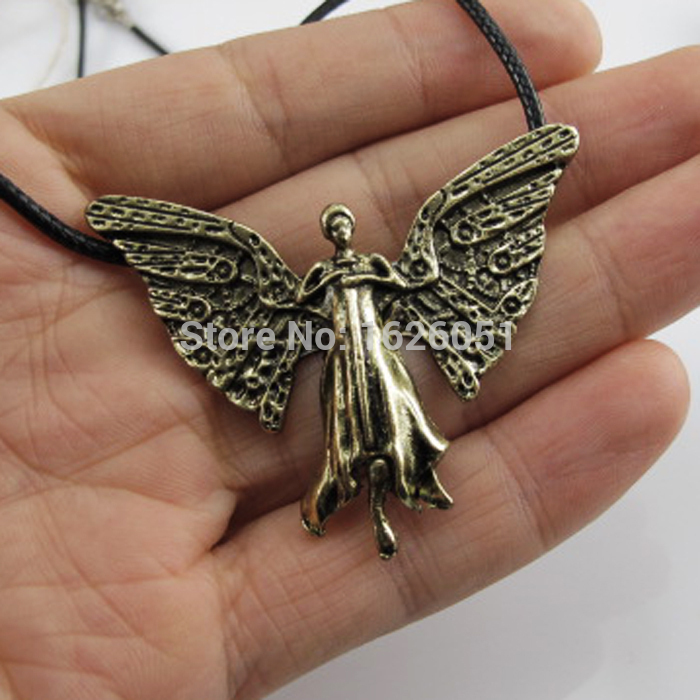 The Mortal Instruments City of Bones Hell Clockwork Angel Necklace Jewelry as Gifts