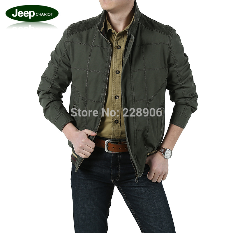 New Arrival winter jacket men clothing AFS JEEP Cotton Jacket military jacket stand collar plus size