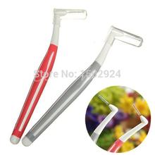 6pcs lot Interdental Brush 0 6mm 0 7mm Toothbrush Floss High Strength Brush Long Handle Free