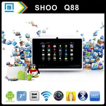New Q88 AllWinner A33 Quad Core Tablet Pc 7 inch Camera Bluetooth Android 4.4 WIFI External 3G 3000mAh