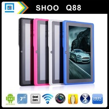Tablets Q88 Family Model 7 inch Allwinner A33 A23 A13 ATM7021 Android 4.4 Quad Core 1.4GHZ 512MB/4GB Dual Camera