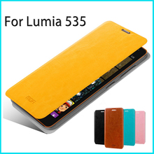 For Nokia Lumia 535 Leather Case Cover Hight Quality Stand Case For Nokia Lumia 535 New