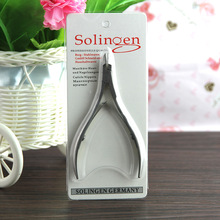 Free shipping Stainless steel double fork to nail cuticle scissors 003MR60ME