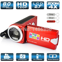 New LCD 12MP Digital Video Camcorder Camera Digital Video Recorder Camera  Digital ZOOM DV Camcorders Free Shipping&Whloesale