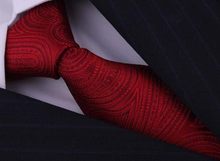 Designers Fashion Red Silk Ties Cavate For Men Gentlemen Wedding Dresses Gravatas Masculinas Neckties Gift For