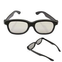 New Design Polarized 3D Glasses Black Movie DVD LCD Video Game Theatre Circular  NIVE