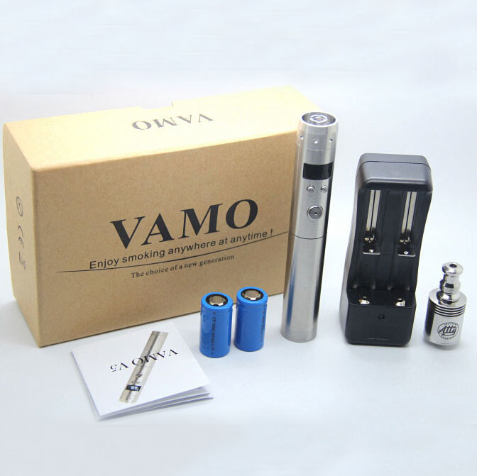 Vamo V5 eGo Starter Kit LCD Display Variable Voltage Battery Atty rda Atomizer Electronic Cigarette E