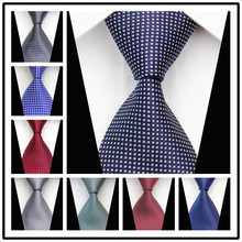 CON54 Mens Ties 2015 New Man s Fashion Accessories Dot Stripe Classic 100 Silk Neck Tie