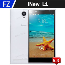 In Stock iNew L1 5.3″ HD Gorilla Glass Quad Core Android 4.4 4G LTE Phone 13MP CAM 2GB RAM 16GB ROM Cell Phone Smartphone