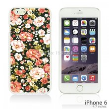 Flower Pattern Hardback Case for Apple iPhone 6 (4.7 inch)Smartphone