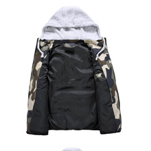 Free shipping military fur down coat famous brand plus size winter jacket men XXL 4XL 6XL