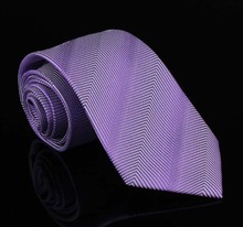 Purple Firm Striped Silk Ties Neckties For Men Gentlemen Business Suit Corbatas Gravatas Masculinas Neckwear Gifts